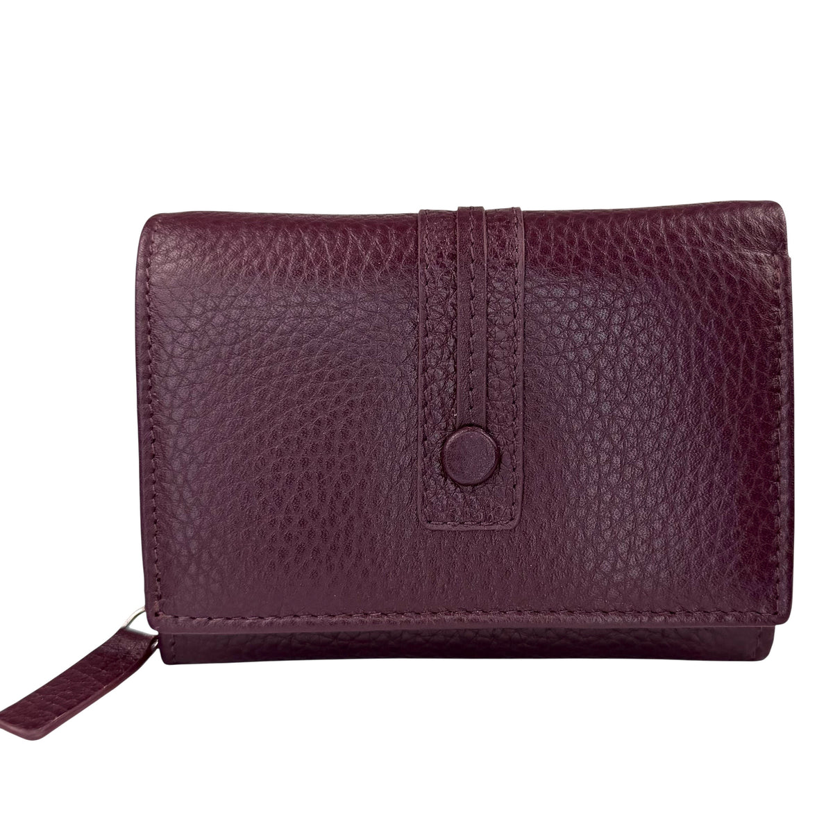 "Lace up" Portafoglio piccolo in pelle RFID - immagine 5