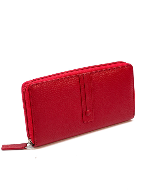 "Classic" Portafoglio in pelle grande donna RFID - immagine 1