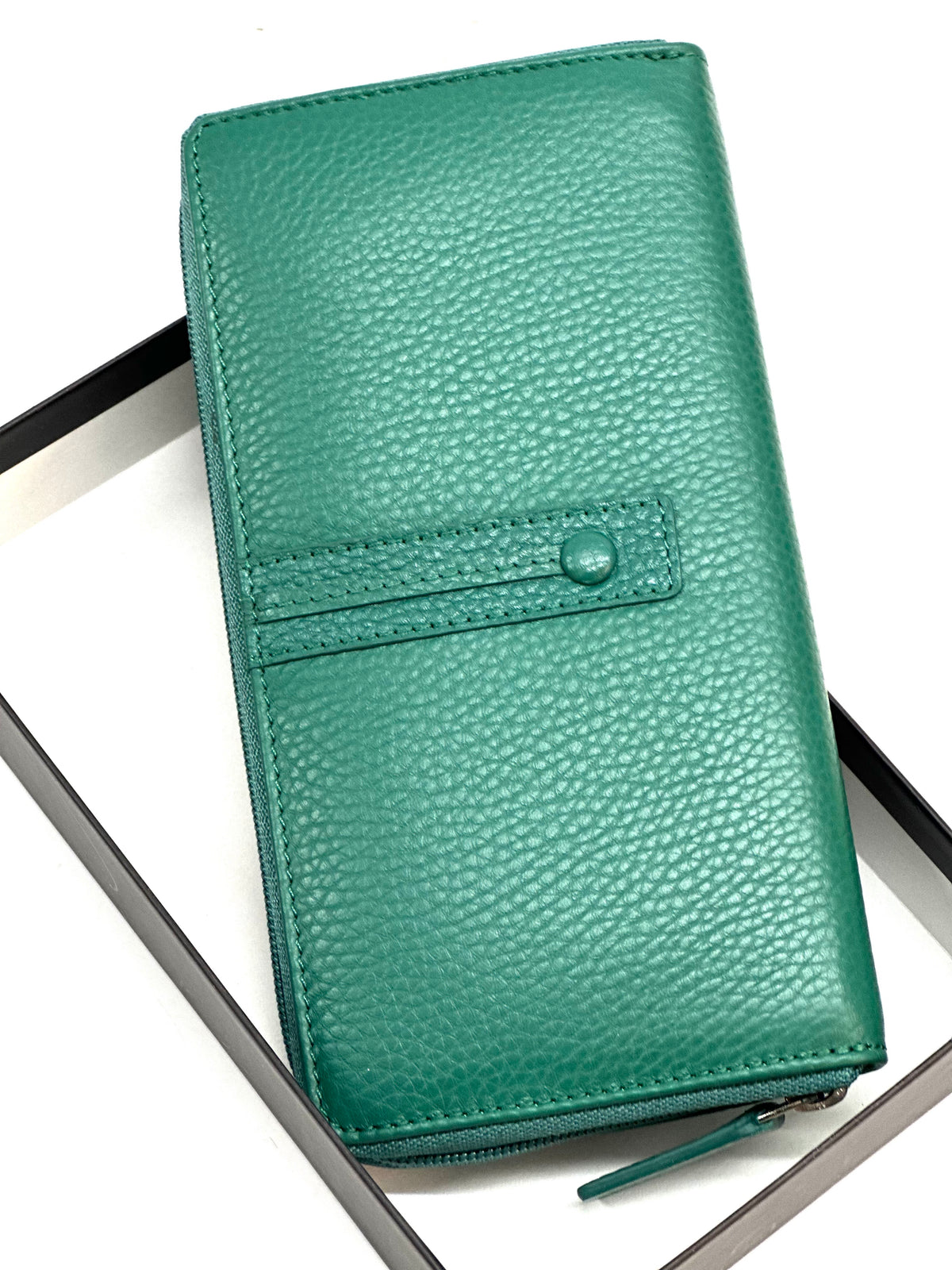 "Classic" Portafoglio in pelle grande donna RFID - immagine 7