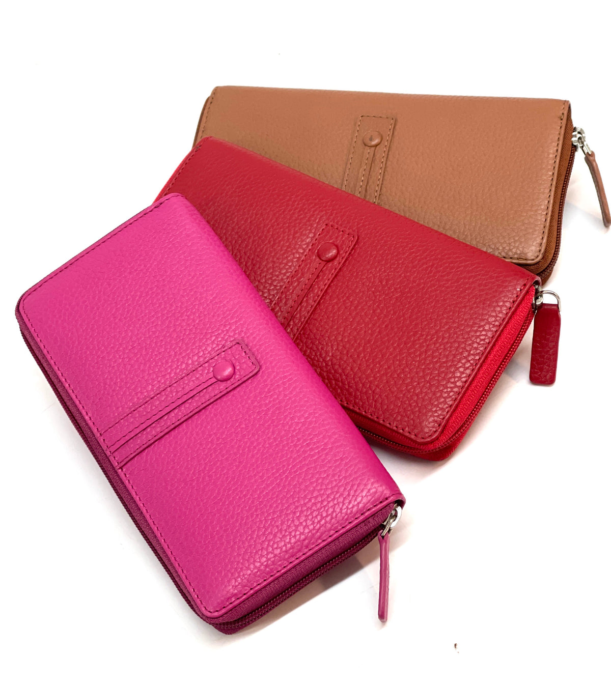 "Classic" Portafoglio in pelle grande donna RFID - immagine 9
